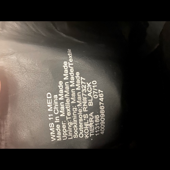 Kohl’s Black Riding Boots Size 11 - Picture 3 of 4